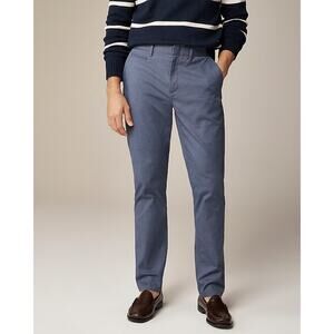 NWT J.Crew Men's 770 Straight-Fit Tech Oxford Pant Navy Oxford Blue Size 31 x 30